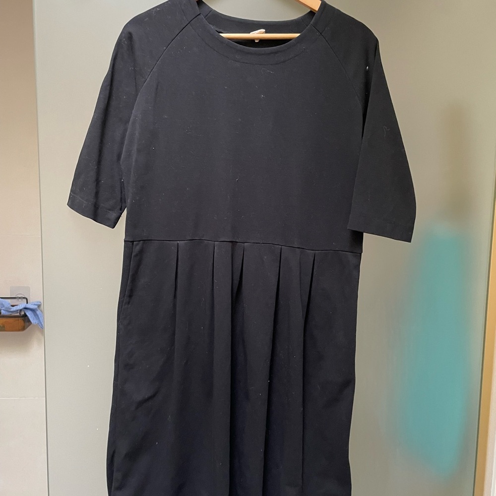 Chic Black Atelier B Ponte Dress
